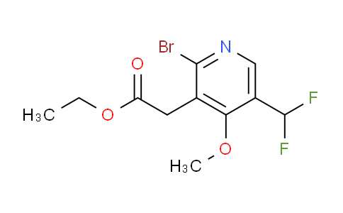 AM122581 | 1805430-15-2 | Ethyl 2-bromo-5-(difluoromethyl)-4-methoxypyridine-3-acetate