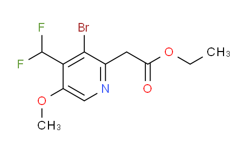 AM122596 | 1805430-52-7 | Ethyl 3-bromo-4-(difluoromethyl)-5-methoxypyridine-2-acetate