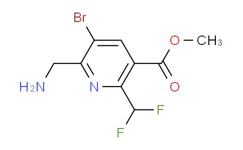 AM122600 | 1805453-80-8 | Methyl 2-(aminomethyl)-3-bromo-6-(difluoromethyl)pyridine-5-carboxylate