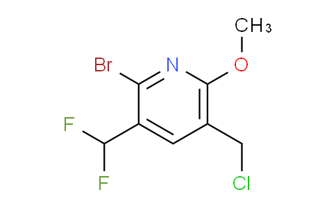 AM122608 | 1805424-21-8 | 2-Bromo-5-(chloromethyl)-3-(difluoromethyl)-6-methoxypyridine