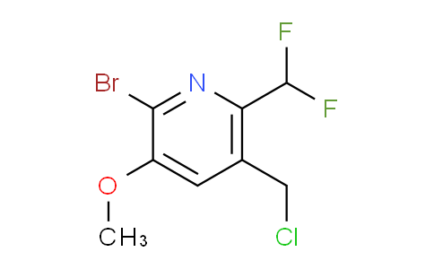 AM122613 | 1807030-25-6 | 2-Bromo-5-(chloromethyl)-6-(difluoromethyl)-3-methoxypyridine