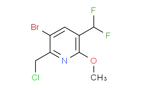 AM122619 | 1804953-86-3 | 3-Bromo-2-(chloromethyl)-5-(difluoromethyl)-6-methoxypyridine