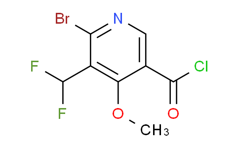 2-Bromo-3-(difluoromethyl)-4-methoxypyridine-5-carbonyl chloride