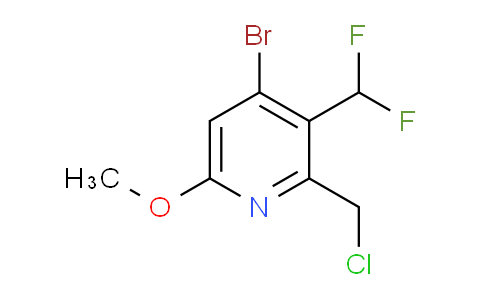 AM122632 | 1805424-44-5 | 4-Bromo-2-(chloromethyl)-3-(difluoromethyl)-6-methoxypyridine