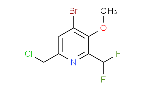 AM122637 | 1805424-50-3 | 4-Bromo-6-(chloromethyl)-2-(difluoromethyl)-3-methoxypyridine