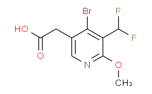AM122640 | 1805428-02-7 | 4-Bromo-3-(difluoromethyl)-2-methoxypyridine-5-acetic acid