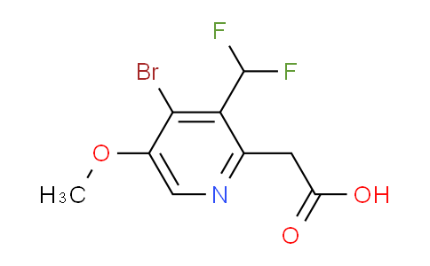 AM122642 | 1805932-24-4 | 4-Bromo-3-(difluoromethyl)-5-methoxypyridine-2-acetic acid