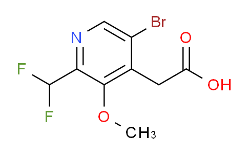 AM122644 | 1806912-58-2 | 5-Bromo-2-(difluoromethyl)-3-methoxypyridine-4-acetic acid