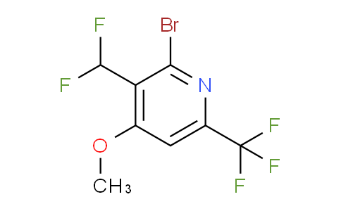 AM122646 | 1805424-65-0 | 2-Bromo-3-(difluoromethyl)-4-methoxy-6-(trifluoromethyl)pyridine