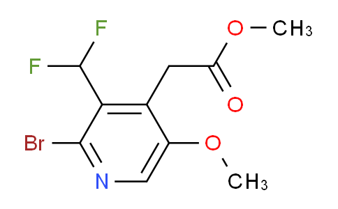 AM122650 | 1805428-47-0 | Methyl 2-bromo-3-(difluoromethyl)-5-methoxypyridine-4-acetate