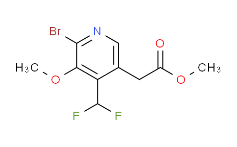 AM122653 | 1805428-55-0 | Methyl 2-bromo-4-(difluoromethyl)-3-methoxypyridine-5-acetate