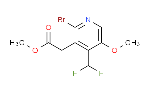 AM122656 | 1804971-05-8 | Methyl 2-bromo-4-(difluoromethyl)-5-methoxypyridine-3-acetate