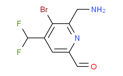 AM122660 | 1806868-07-4 | 2-(Aminomethyl)-3-bromo-4-(difluoromethyl)pyridine-6-carboxaldehyde