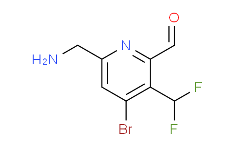 AM122666 | 1806923-62-5 | 6-(Aminomethyl)-4-bromo-3-(difluoromethyl)pyridine-2-carboxaldehyde