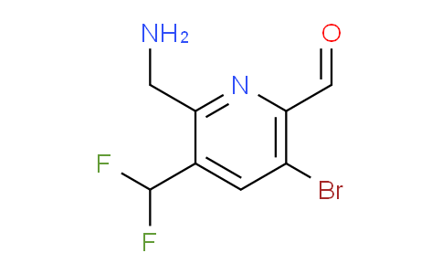 AM122667 | 1805941-81-4 | 2-(Aminomethyl)-5-bromo-3-(difluoromethyl)pyridine-6-carboxaldehyde