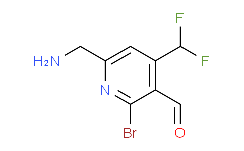 AM122673 | 1805453-01-3 | 6-(Aminomethyl)-2-bromo-4-(difluoromethyl)pyridine-3-carboxaldehyde