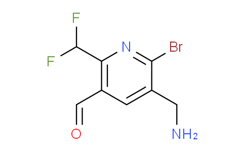 AM122681 | 1805452-88-3 | 3-(Aminomethyl)-2-bromo-6-(difluoromethyl)pyridine-5-carboxaldehyde