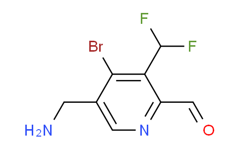 AM122685 | 1806923-67-0 | 5-(Aminomethyl)-4-bromo-3-(difluoromethyl)pyridine-2-carboxaldehyde