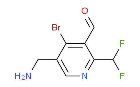 AM122686 | 1806868-29-0 | 5-(Aminomethyl)-4-bromo-2-(difluoromethyl)pyridine-3-carboxaldehyde