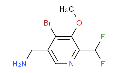 AM122690 | 1807029-48-6 | 5-(Aminomethyl)-4-bromo-2-(difluoromethyl)-3-methoxypyridine
