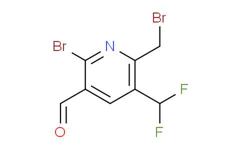 AM122700 | 1805343-41-2 | 2-Bromo-6-(bromomethyl)-5-(difluoromethyl)pyridine-3-carboxaldehyde