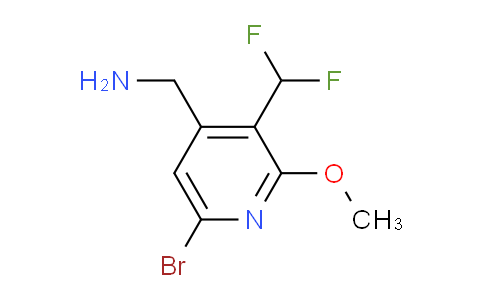 AM122701 | 1805420-28-3 | 4-(Aminomethyl)-6-bromo-3-(difluoromethyl)-2-methoxypyridine
