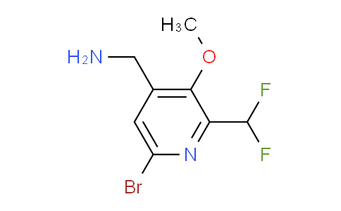 AM122702 | 1805162-54-2 | 4-(Aminomethyl)-6-bromo-2-(difluoromethyl)-3-methoxypyridine