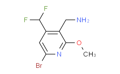 AM122707 | 1805340-51-5 | 3-(Aminomethyl)-6-bromo-4-(difluoromethyl)-2-methoxypyridine