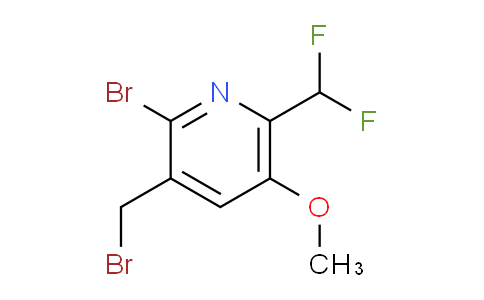 AM122713 | 1805240-56-5 | 2-Bromo-3-(bromomethyl)-6-(difluoromethyl)-5-methoxypyridine