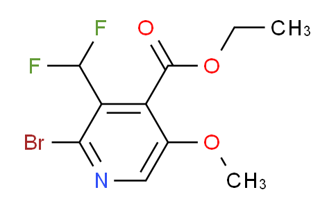 AM122719 | 1805344-99-3 | Ethyl 2-bromo-3-(difluoromethyl)-5-methoxypyridine-4-carboxylate
