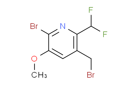 AM122723 | 1805241-46-6 | 2-Bromo-5-(bromomethyl)-6-(difluoromethyl)-3-methoxypyridine