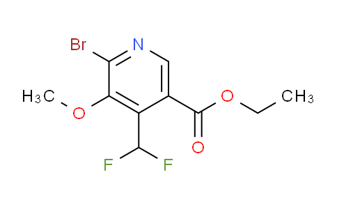 AM122724 | 1805931-06-9 | Ethyl 2-bromo-4-(difluoromethyl)-3-methoxypyridine-5-carboxylate