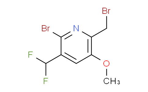 AM122725 | 1805241-60-4 | 2-Bromo-6-(bromomethyl)-3-(difluoromethyl)-5-methoxypyridine
