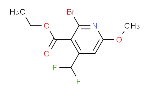 AM122727 | 1805345-20-3 | Ethyl 2-bromo-4-(difluoromethyl)-6-methoxypyridine-3-carboxylate