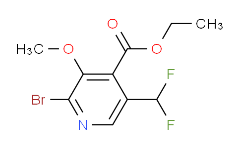 AM122728 | 1806910-53-1 | Ethyl 2-bromo-5-(difluoromethyl)-3-methoxypyridine-4-carboxylate