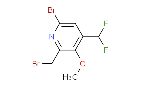 AM122729 | 1805163-12-5 | 6-Bromo-2-(bromomethyl)-4-(difluoromethyl)-3-methoxypyridine
