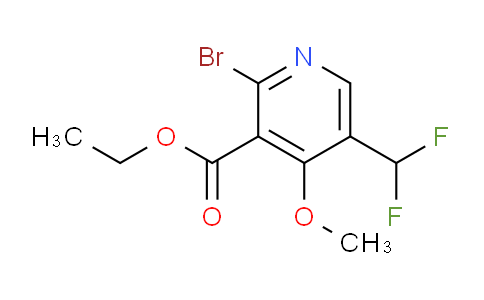 AM122730 | 1805423-47-5 | Ethyl 2-bromo-5-(difluoromethyl)-4-methoxypyridine-3-carboxylate