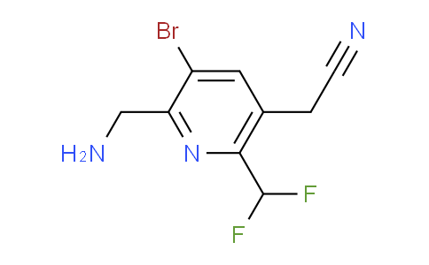 AM122732 | 1805450-83-2 | 2-(Aminomethyl)-3-bromo-6-(difluoromethyl)pyridine-5-acetonitrile