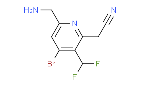 AM122735 | 1805940-97-9 | 6-(Aminomethyl)-4-bromo-3-(difluoromethyl)pyridine-2-acetonitrile