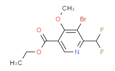 AM122737 | 1805426-60-1 | Ethyl 3-bromo-2-(difluoromethyl)-4-methoxypyridine-5-carboxylate