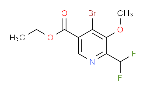 AM122751 | 1806911-31-8 | Ethyl 4-bromo-2-(difluoromethyl)-3-methoxypyridine-5-carboxylate