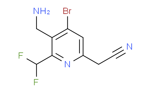 AM122753 | 1805941-10-9 | 3-(Aminomethyl)-4-bromo-2-(difluoromethyl)pyridine-6-acetonitrile
