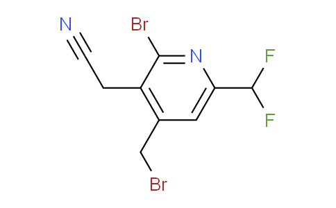 AM122754 | 1805341-38-1 | 2-Bromo-4-(bromomethyl)-6-(difluoromethyl)pyridine-3-acetonitrile
