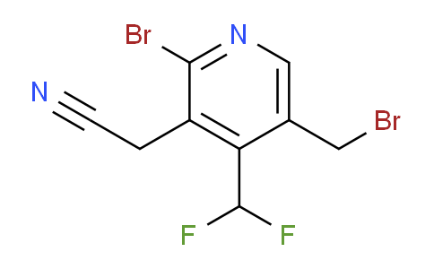 AM122756 | 1805253-71-7 | 2-Bromo-5-(bromomethyl)-4-(difluoromethyl)pyridine-3-acetonitrile