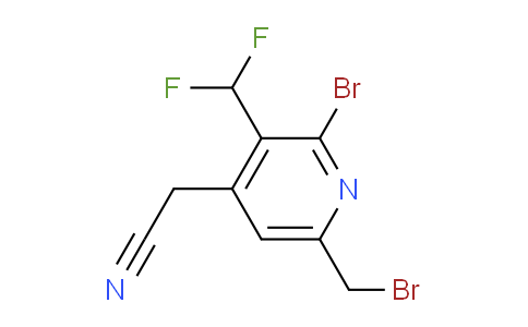 AM122757 | 1805449-19-7 | 2-Bromo-6-(bromomethyl)-3-(difluoromethyl)pyridine-4-acetonitrile