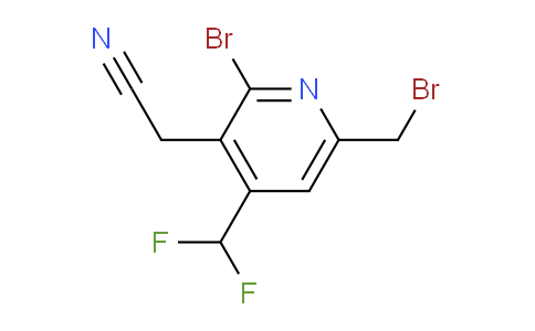 AM122759 | 1805253-78-4 | 2-Bromo-6-(bromomethyl)-4-(difluoromethyl)pyridine-3-acetonitrile