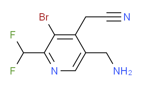 AM122760 | 1805382-69-7 | 5-(Aminomethyl)-3-bromo-2-(difluoromethyl)pyridine-4-acetonitrile
