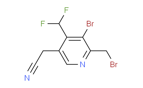 AM122762 | 1806917-97-4 | 3-Bromo-2-(bromomethyl)-4-(difluoromethyl)pyridine-5-acetonitrile