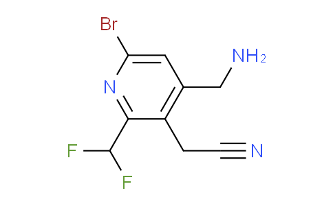 AM122765 | 1806969-95-8 | 4-(Aminomethyl)-6-bromo-2-(difluoromethyl)pyridine-3-acetonitrile