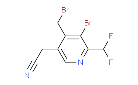 AM122767 | 1805449-26-6 | 3-Bromo-4-(bromomethyl)-2-(difluoromethyl)pyridine-5-acetonitrile
